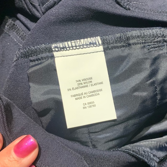 Reitman’s Slim Leg Ankle Pants Size 12 Tall - Picture 8 of 9